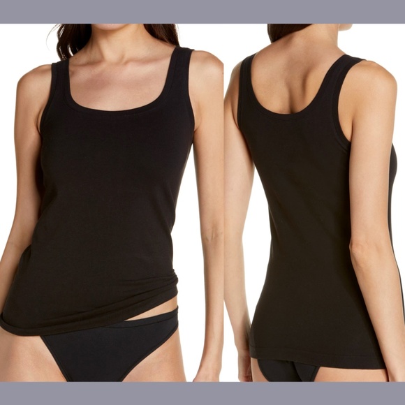 NWT $29 Yummie [ S/M Small/Medium ] Lounge Tank‎ Top in Black - Picture 1 of 11